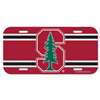 Stanford Cardinal Plastic License Plate