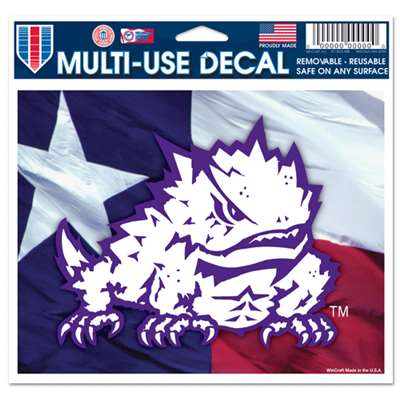 Tcu Horned Frogs Ultra Decal 5" x 6"