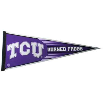 TCU Horned Frogs Pennant 12" X 30"