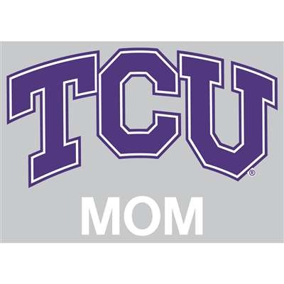 TCU Horned Frogs Transfer Decal - Mom
