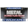 Villanova Wildcats Metal License Plate Frame W/domed Insert