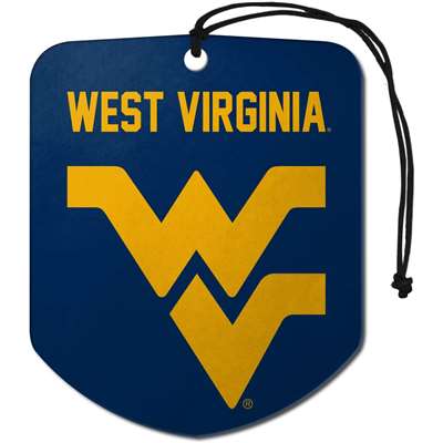 West Virginia Mountaineers Shield Air Fresheners - 2 Pack