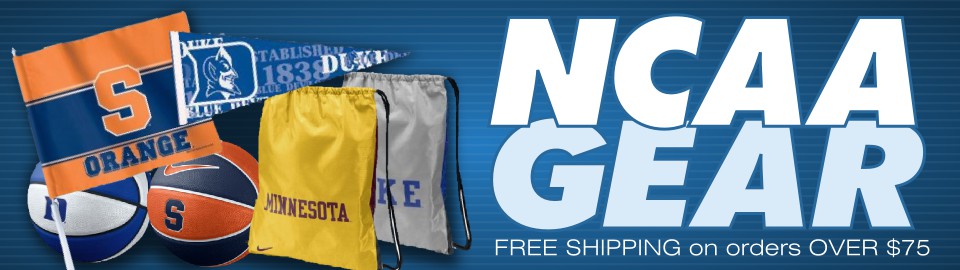 NCAA Gear - Free Shipping on orders up to $75