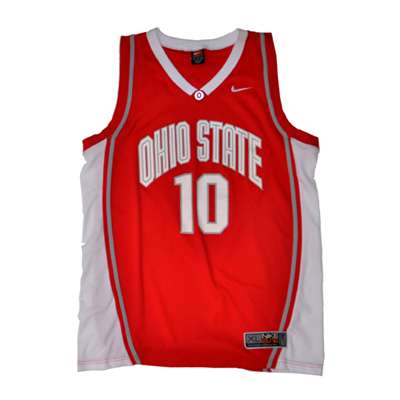 Nike Youth Ohio State Buckeyes #1 White Replica Basketball Jersey - XL (extra Large)