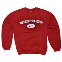 Nike Washington State Cougars Heavy Crew Sweatshirt