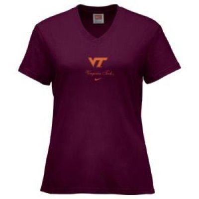 Virginia Tech Women's Classic Nike Logo T-shirt