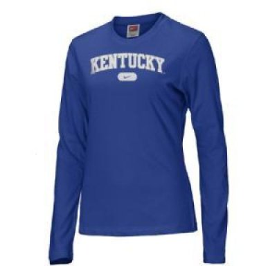 Kentucky Wildcats Women's Nike Arched L/s T-shirt