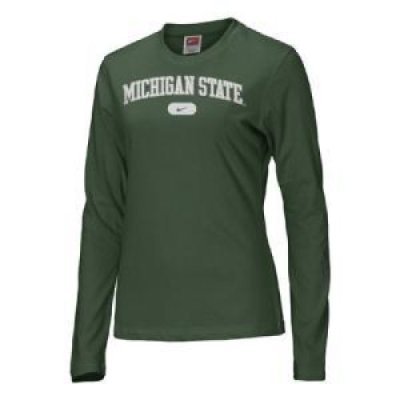 Michigan State Women's Nike Arched L/s T-shirt