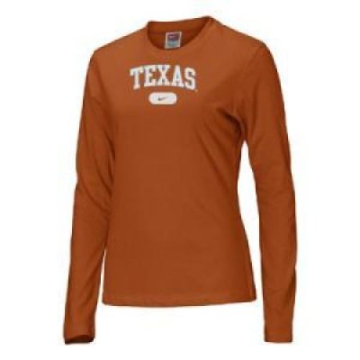 Texas Women's Nike Arched L/s Nike T-shirt