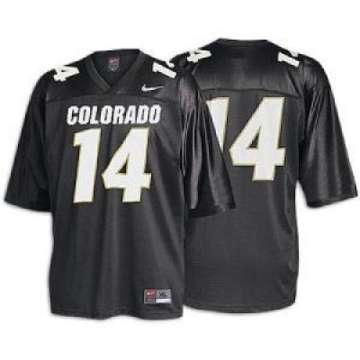 Men's Nike Black Colorado Buffaloes Pick-A-Player NIL Replica Football  Jersey