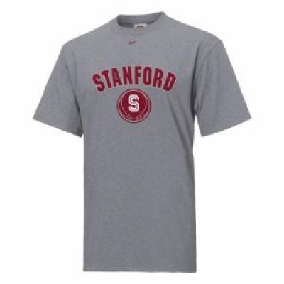 Stanford Heathered Basketball Nike T-shirt