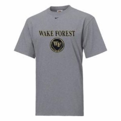 Wake Forest Heathered Basketball Nike T-shirt