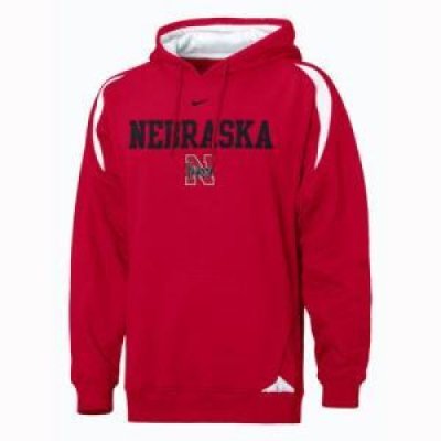 Nebraska Nike Pass Rush Hoody