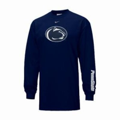 Penn State Classic Nike L/s Logo T-shirt