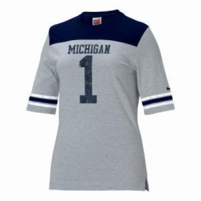 Michigan Women's Replica Nike Fb T-shirt