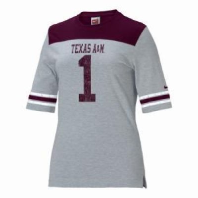 Texas A&m Women's Replica Nike Fb T-shirt