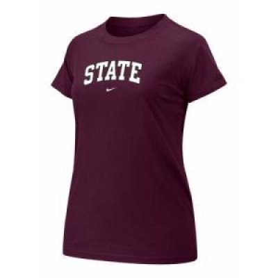Mississippi State Women's Nike S/s Arch Crew Tee