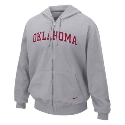 Nike Oklahoma Sooners Classic Full-zip Fleece Hoody