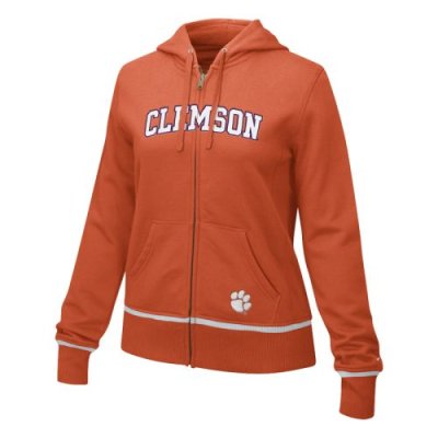 Clemson Tigers Sweatshirt - Nike Women's Classic Full-zip Hooded Sweatshirt
