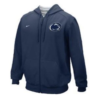 Penn State Nike College Full-zip Fleece Hoody