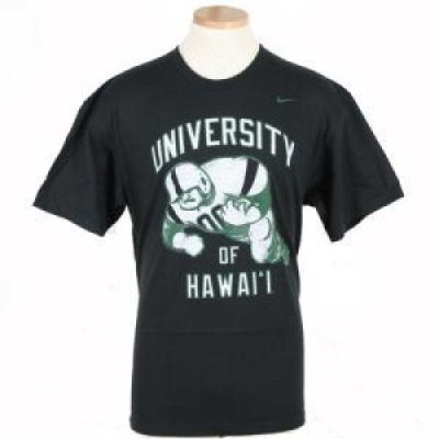 Hawaii Nike Old School Fb Tee