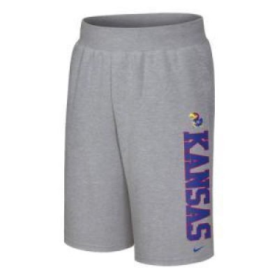 Kansas Jayhawks Nike Printed Fleece Short