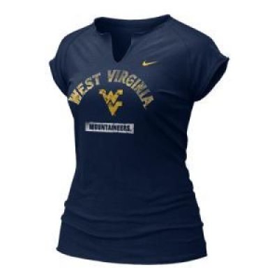 West Virginia Women's Nike College Tissue Raglan