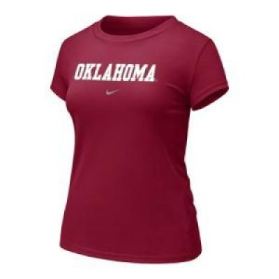 Oklahoma Women's Nike S/s Wordmark Tee
