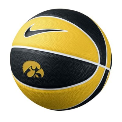 Nike Iowa Hawkeyes Mini Rubber Basketball