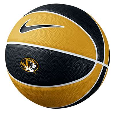 Nike Missouri Tigers Mini Rubber Basketball