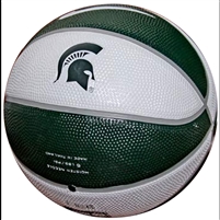 Nike Michigan State Spartans Mini Rubber Basketball