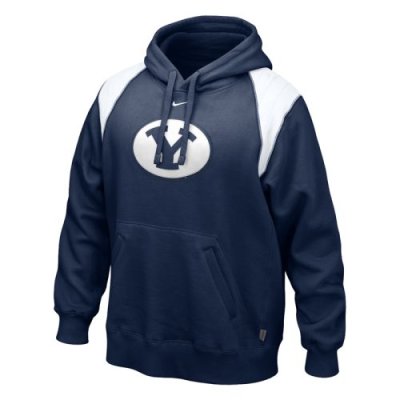 Nike Byu Cougars Hands To The Face Hooded Sweatshirt