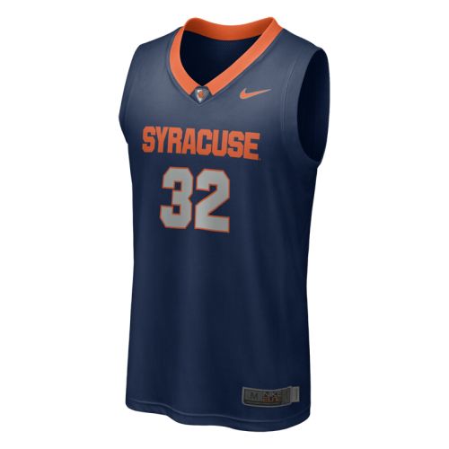 Nike Syracuse Orange Replica Basketball Jersey - #32 Navy