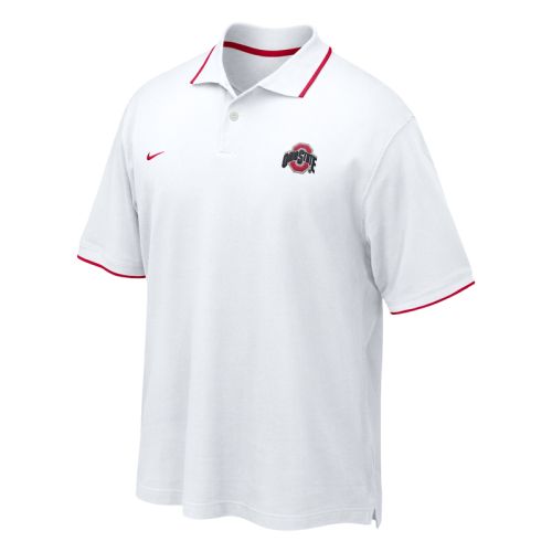 Nike Ohio State Buckeyes Cotton Pique Polo Shirt