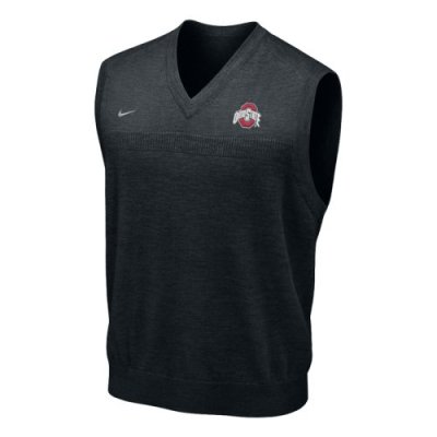 Ohio State Buckeyes Sweater Vest - Nike Football Sweater Vest