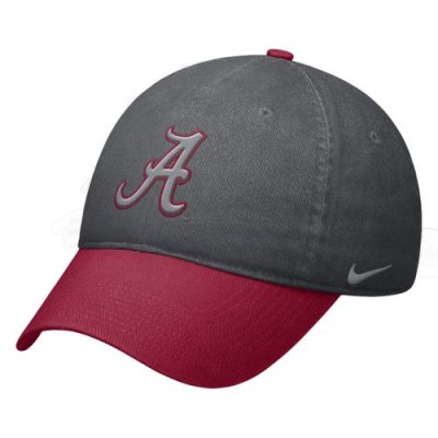 Alabama Crimson Tide Hat - Nike Heritage86 Circus Catch Swoosh Flex Hat