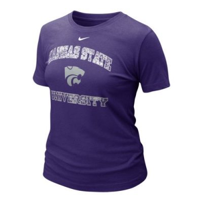 Nike Kansas State Wildcats Womens Graphic T-shirt