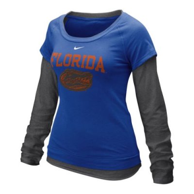 Nike Florida Gators Womens Long Sleeve Double Layer T-shirt