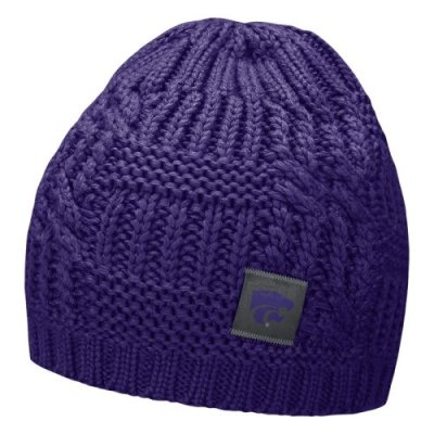 Nike Kansas State Wildcats Cable Knit Beanie