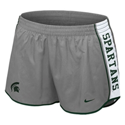 Nike Michigan State Spartans Womens Pacer Shorts