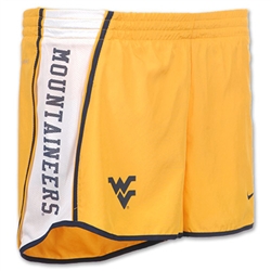 Nike West Virginia Mountaineers Womens Pacer Shorts