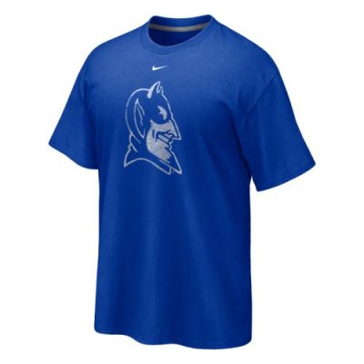 Nike Duke Blue Devils Distressed Logo T-shirt