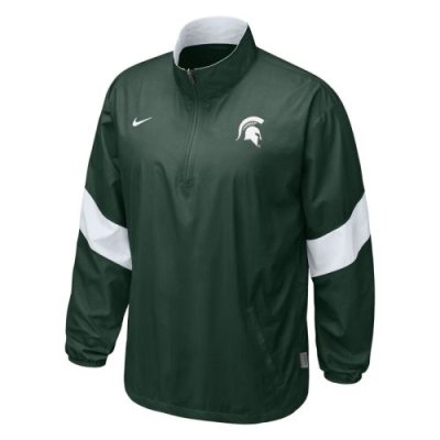 Nike Michigan State Spartans Halfback Pass Pullover Jacket