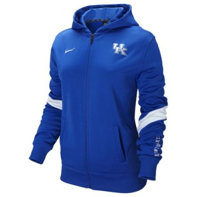 Nike Kentucky Wildcats Womens Full-zip Performance Hooded Sweatshirt