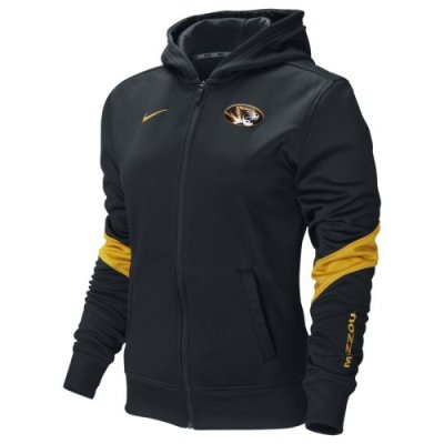 Nike Missouri Tigers Womens Full-zip Performance Hooded Sweatshirt