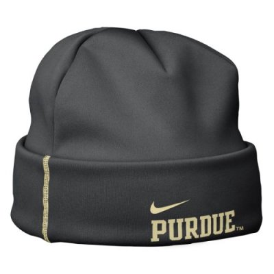Nike Purdue Boilermakers Therma-fit Training Knit Beanie