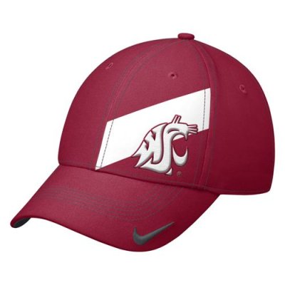 Nike Washington State Cougars Legacy91 Players Swoosh Flex Hat