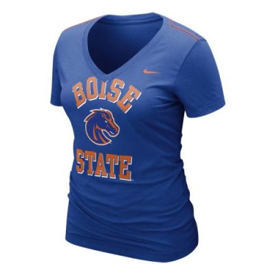 Nike Boise State Broncos Womens Whose That V-neck T-shirt