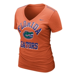 Nike Florida Gators Womens Whose That V-neck T-shirt
