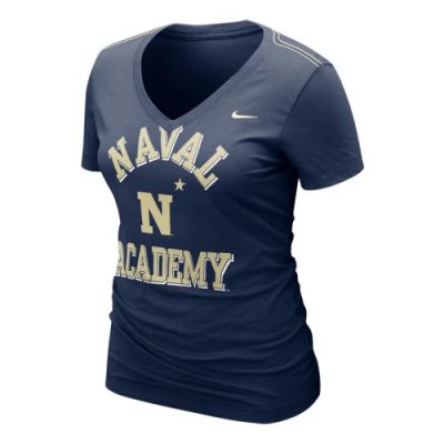 Nike Naval Academy Womens Whose That V-neck T-shirt